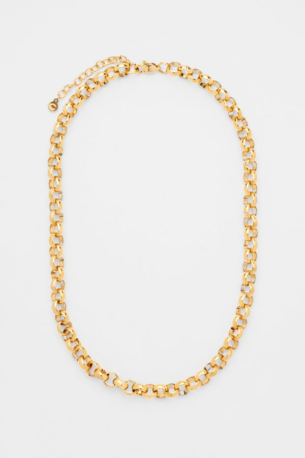 10mm Chunky Belcher Chain - Gold