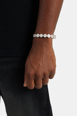 10mm Iced CZ Round Allway Bracelet