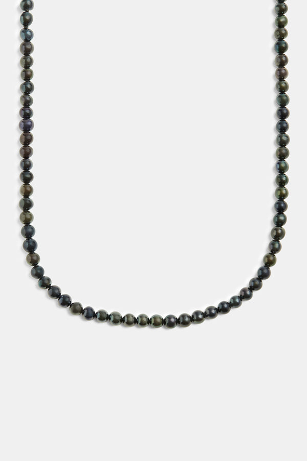 10mm Oil Slick Freshwater Pearl Necklace