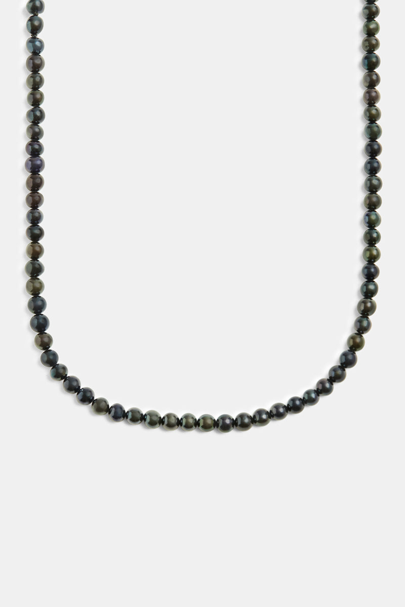 10mm Oil Slick Freshwater Pearl Necklace