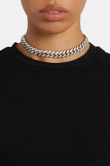 12mm Iced Out Cuban Choker