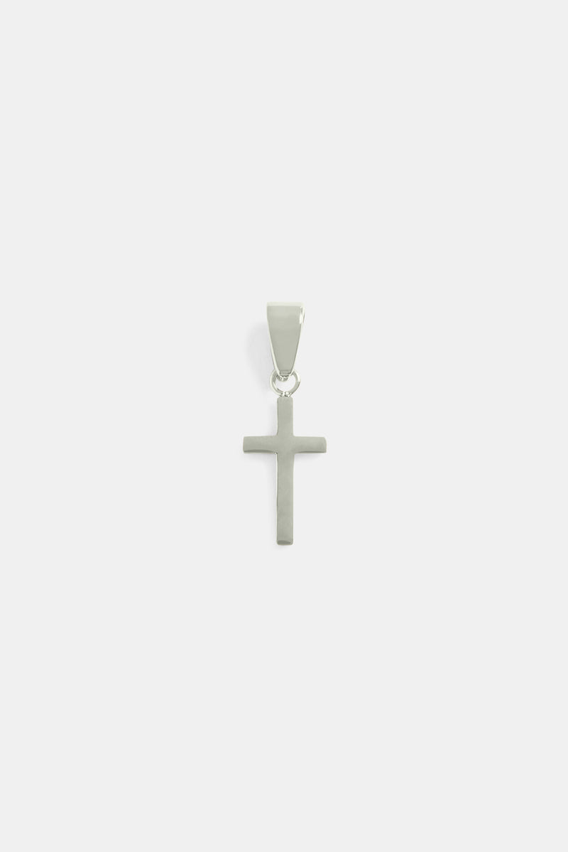 18mm Polished Cross Pendant