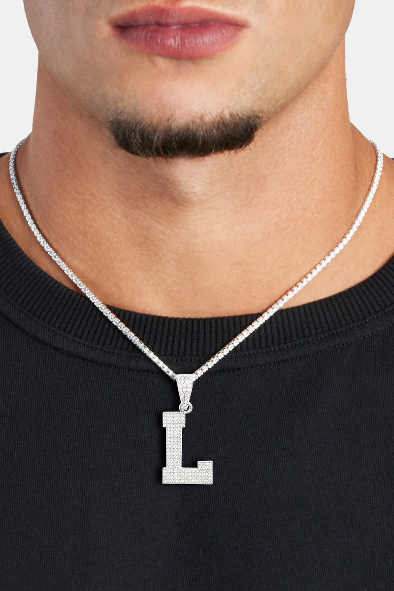 Iced L Pendant