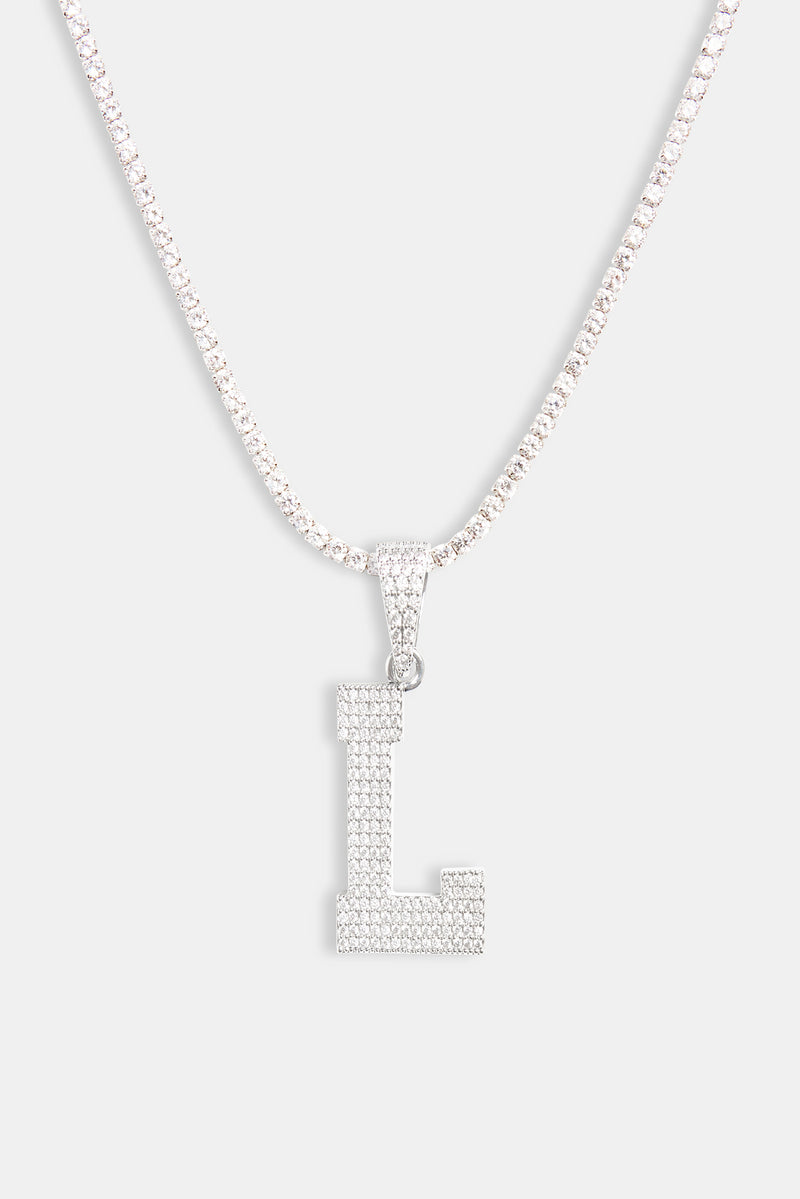 Iced L Pendant