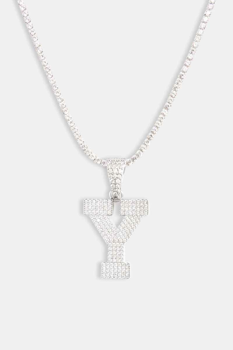 Iced Y Pendant