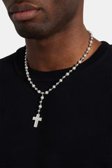 Drop Cross Ice Ball Chain