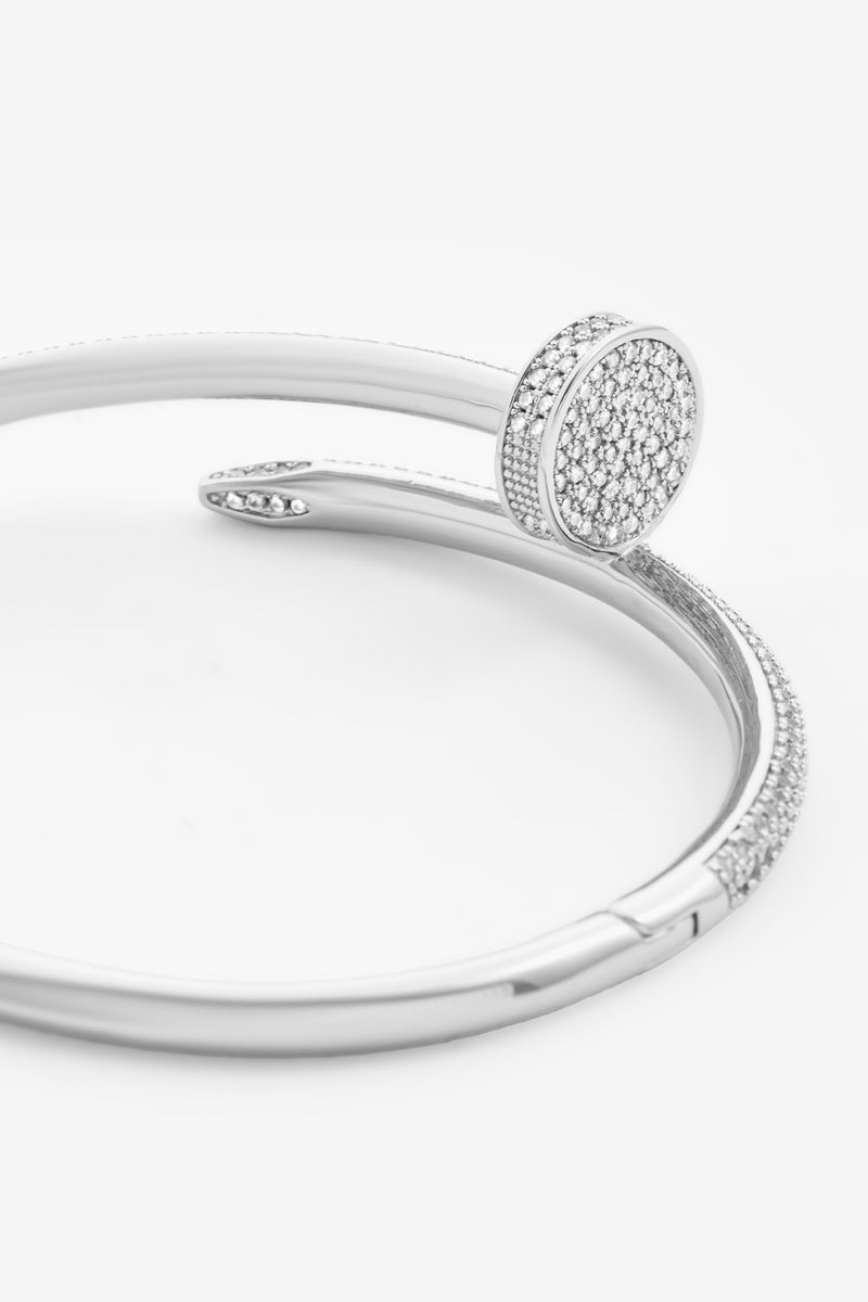 4mm Iced Pave Bangle