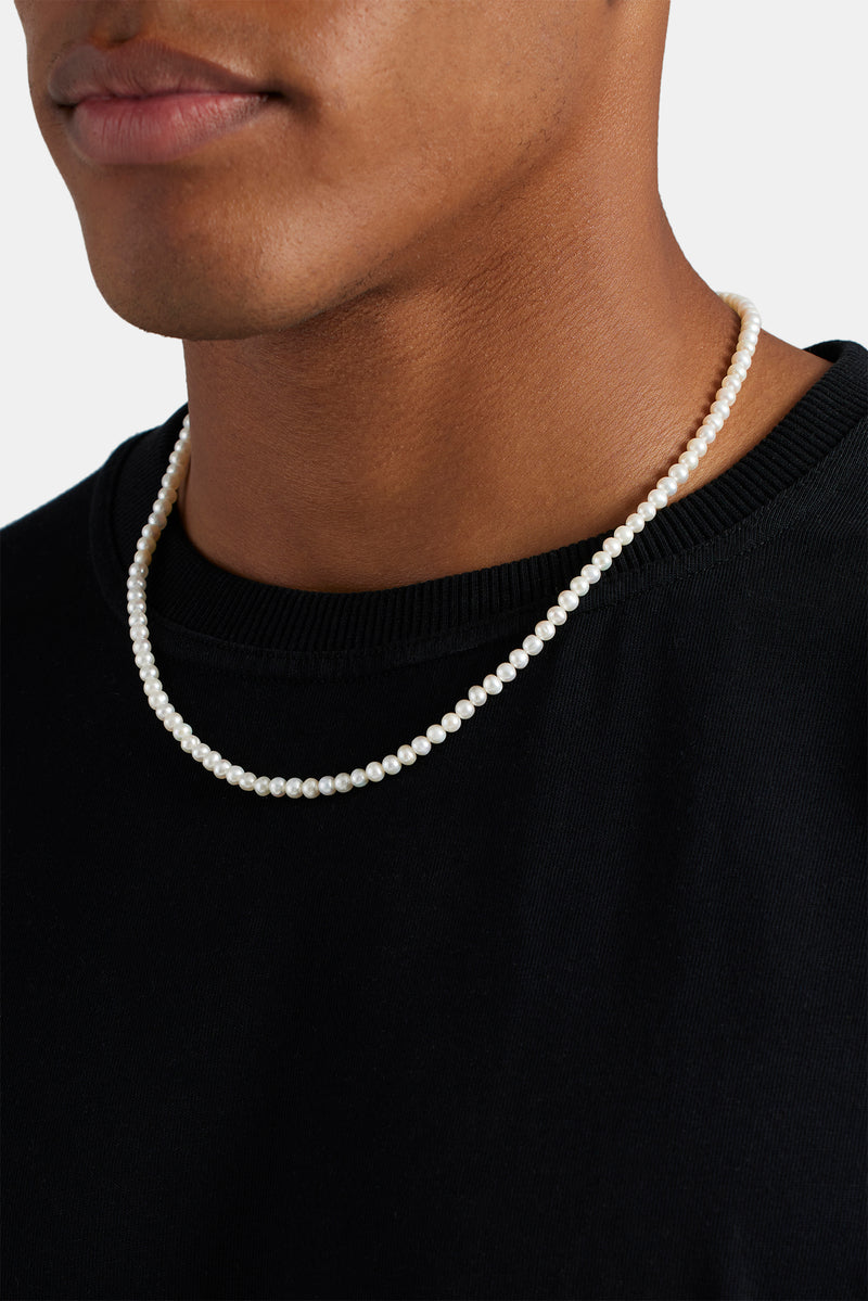 4mm Pearl Necklace