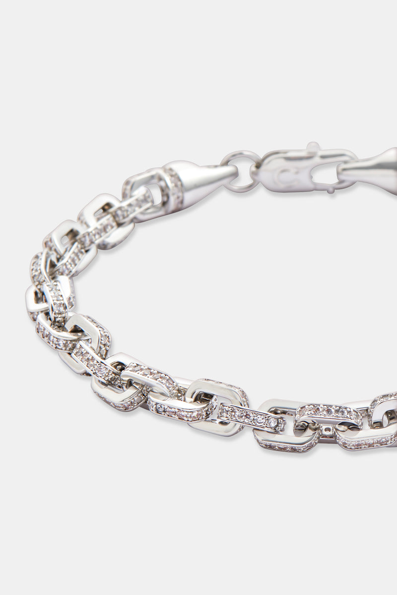 5.5mm Iced Box Bracelet