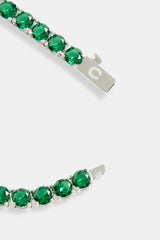 5mm Green Tennis Chain Choker