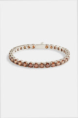 5mm Tennis Bracelet - Coffee