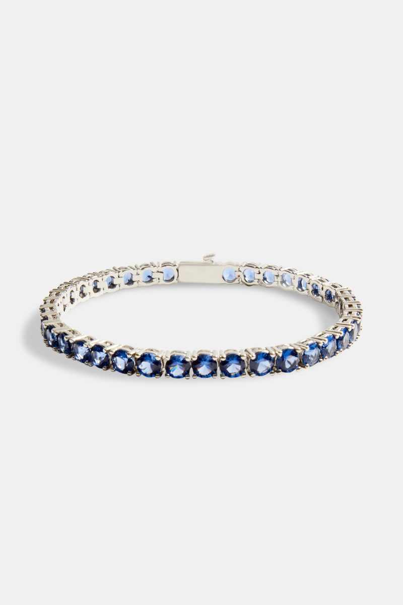 5mm Tennis Bracelet - Cobalt