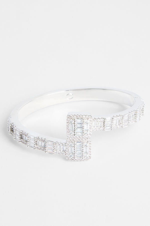 6mm Iced Cluster Bangle