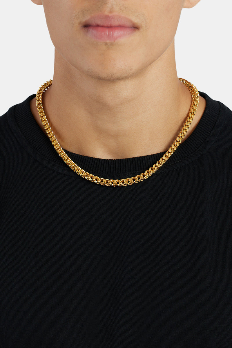 6mm Franco Chain - Gold