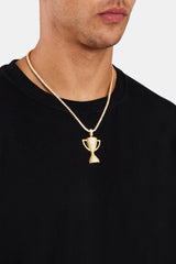 925 Trophy Pendant - Gold