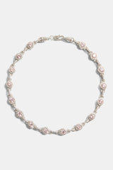 9mm Pink Centre Link Choker