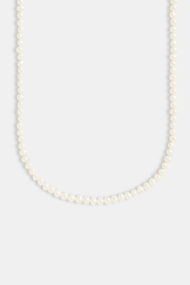 4mm Pearl Necklace