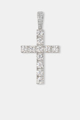 Moissanite Cross Pendant