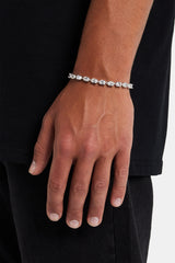 Oval CZ Tennis Bracelet - 6mm