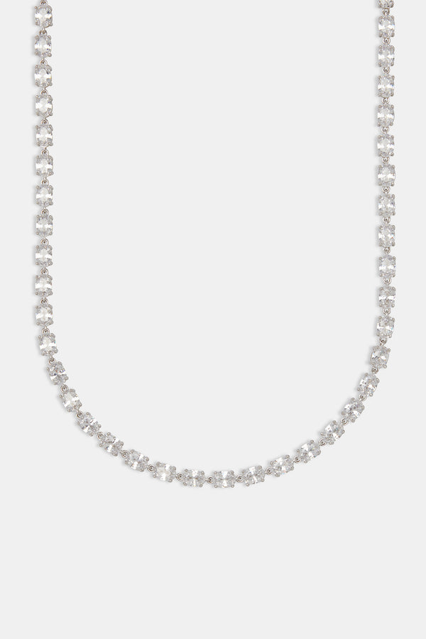 Oval CZ Tennis Chain - 6mm