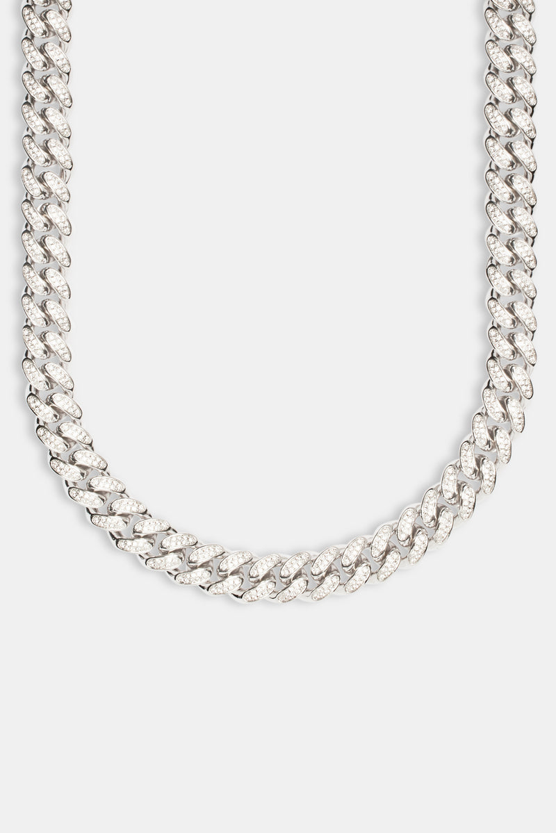 12mm Iced Cuban Link Chain