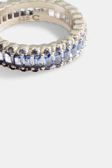 Baguette Band Ring - Cobalt