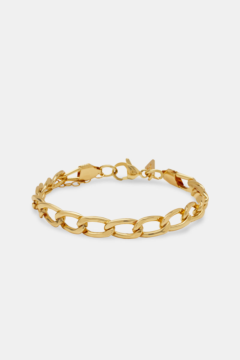 Curb Chain Bracelet - 6mm