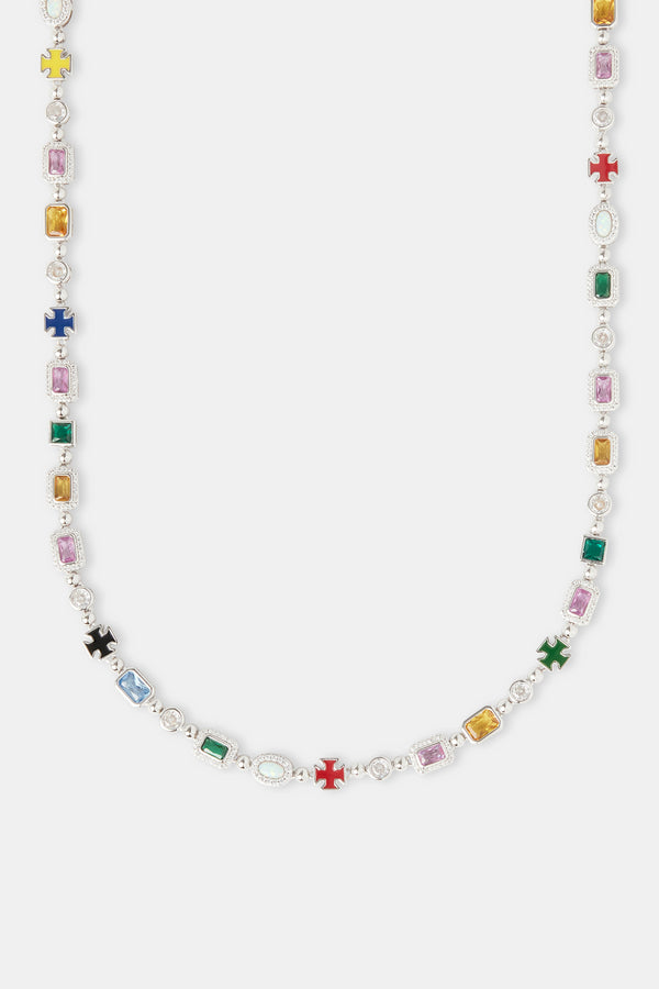 Multi Gemstone Chain - 6mm