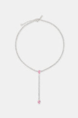 Pear Drop Chain - White