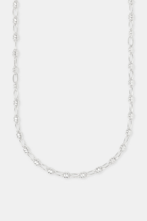 Polished Double Rounded Chain - 6mm