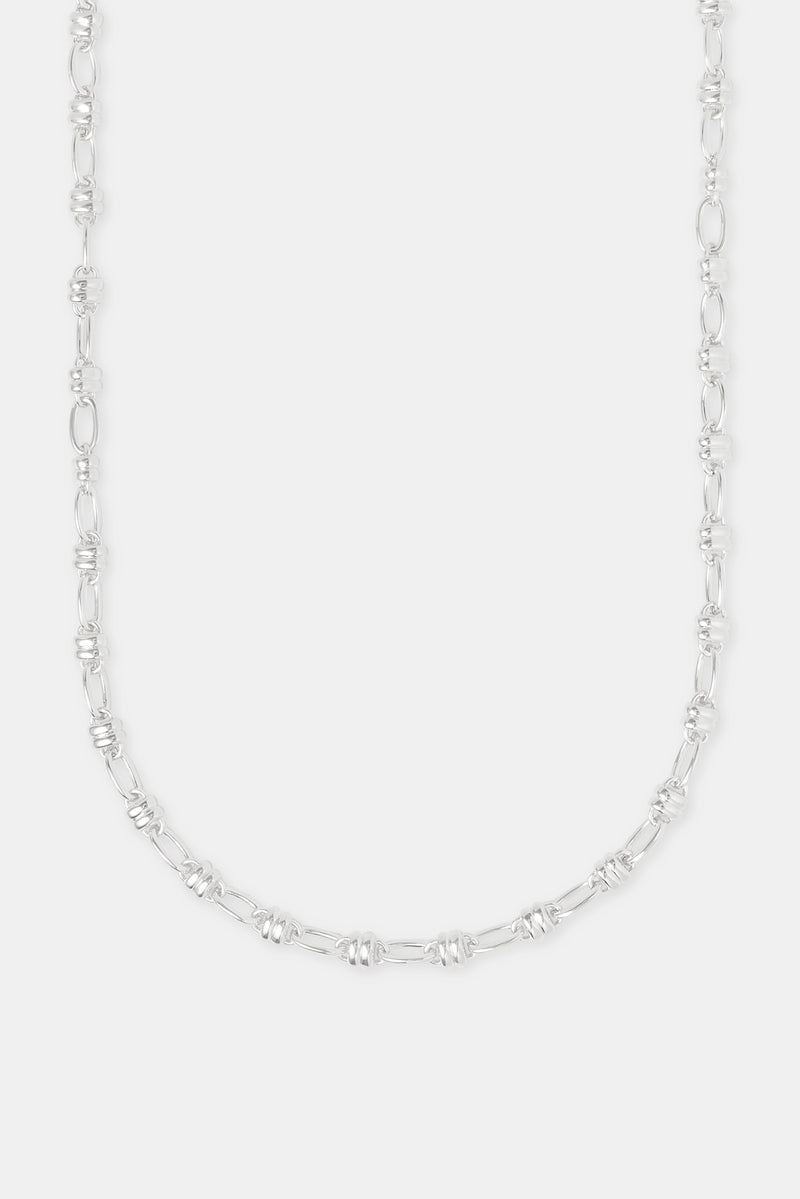 Polished Double Rounded Chain - 6mm