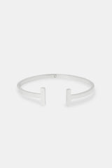 4mm Polished T Bar Bangle