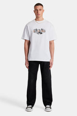 Cernucci Knuckles Oversized T-Shirt - White