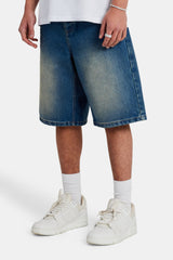 Denim Bermuda Jorts - Antique Wash