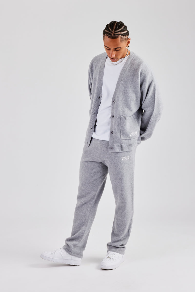 Knitted Straight Leg Jogger and Cardigan