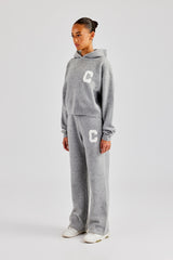 C Knitted Tracksuit - Grey