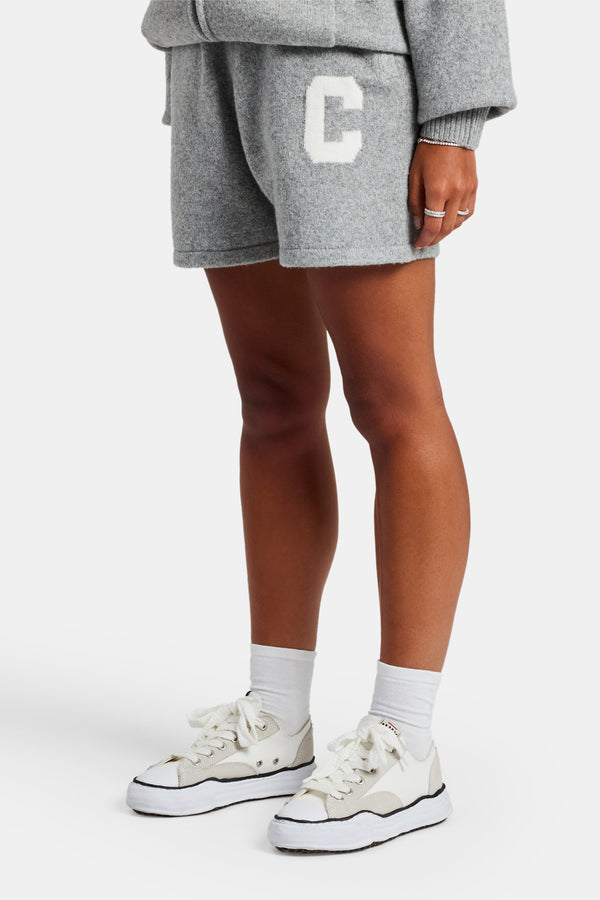 Knitted Short - Grey