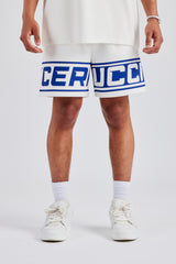 Moto Jersey Shorts - Off White