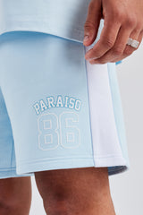 86 Varsity Jersey Short - Light Blue