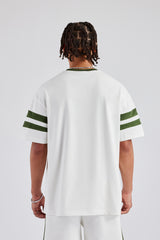 86 Varsity Skater T-Shirt - Off White