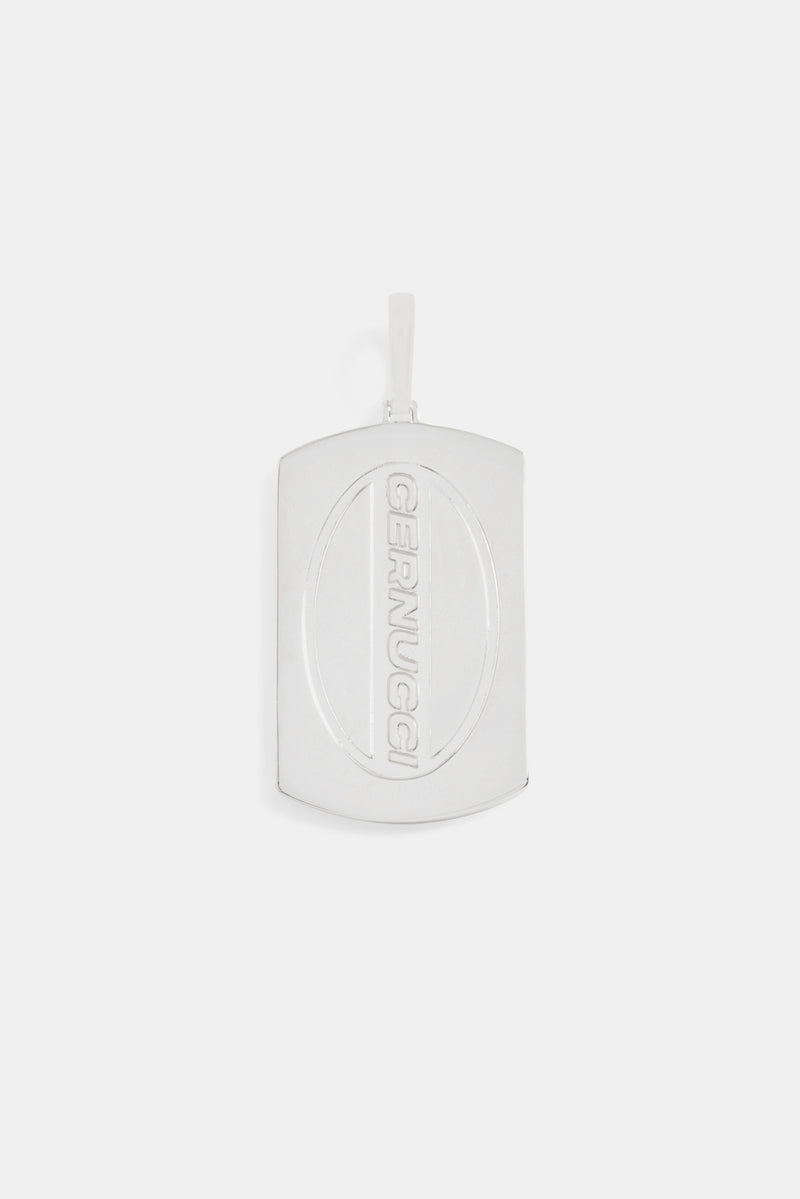 Logo Polished Dog Tag