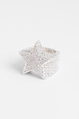 Iced Star Ring