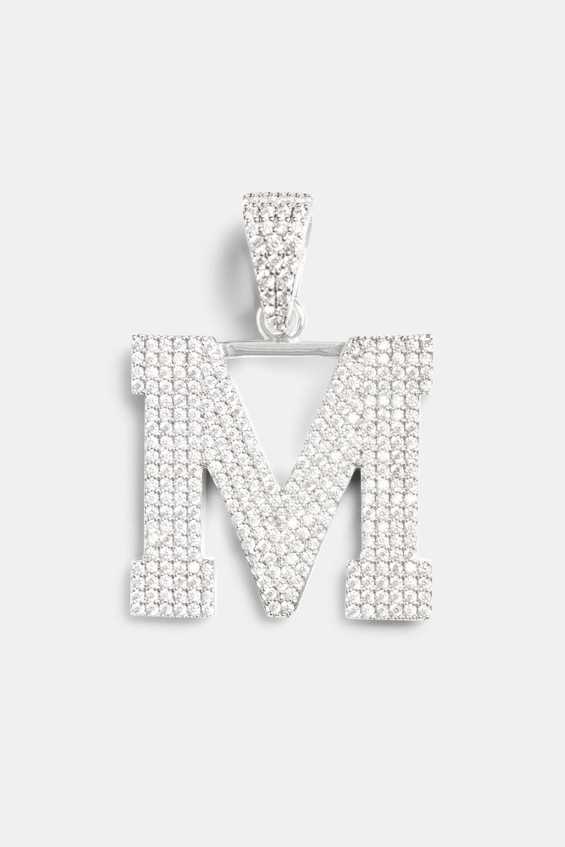 Iced M Pendant