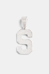 Iced S Pendant