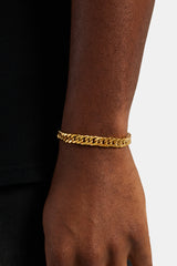 Square Cuban Bracelet - Gold