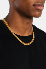 Square Cuban Chain - Gold