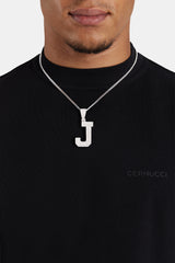 Iced J Pendant