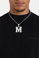 Iced M Pendant