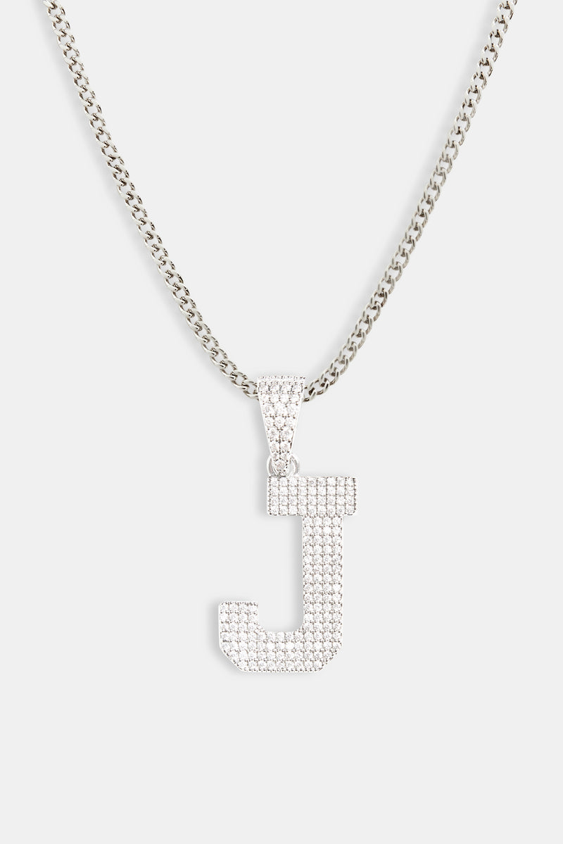 Iced J Pendant