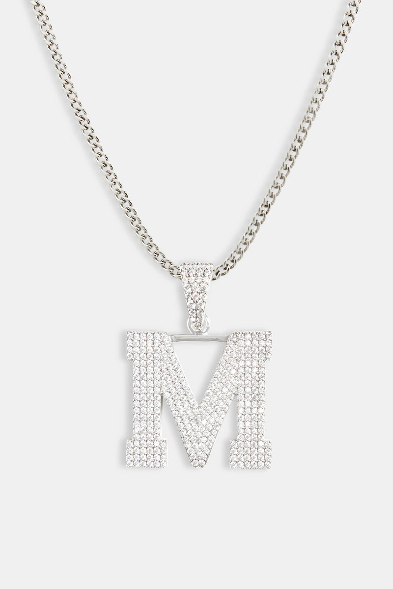 Iced M Pendant